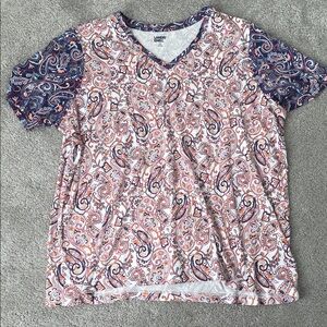 Lands’ End V-neck Cotton Tee